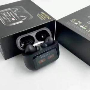 A9 Pro TWS Wireless Earbuds with Smart LCD Touchscreen Case – Bluetooth 5.4