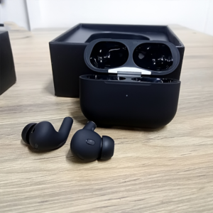 AirPods Pro 2 Style – Black Edition TWS Wireless Earbuds with USB-C Charging Case