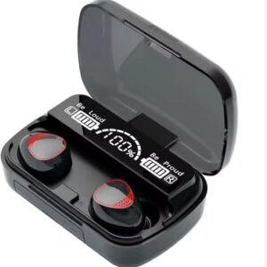 M10 TWS Wireless Earbuds – Bluetooth Earbuds with LED Display & Power Bank Case